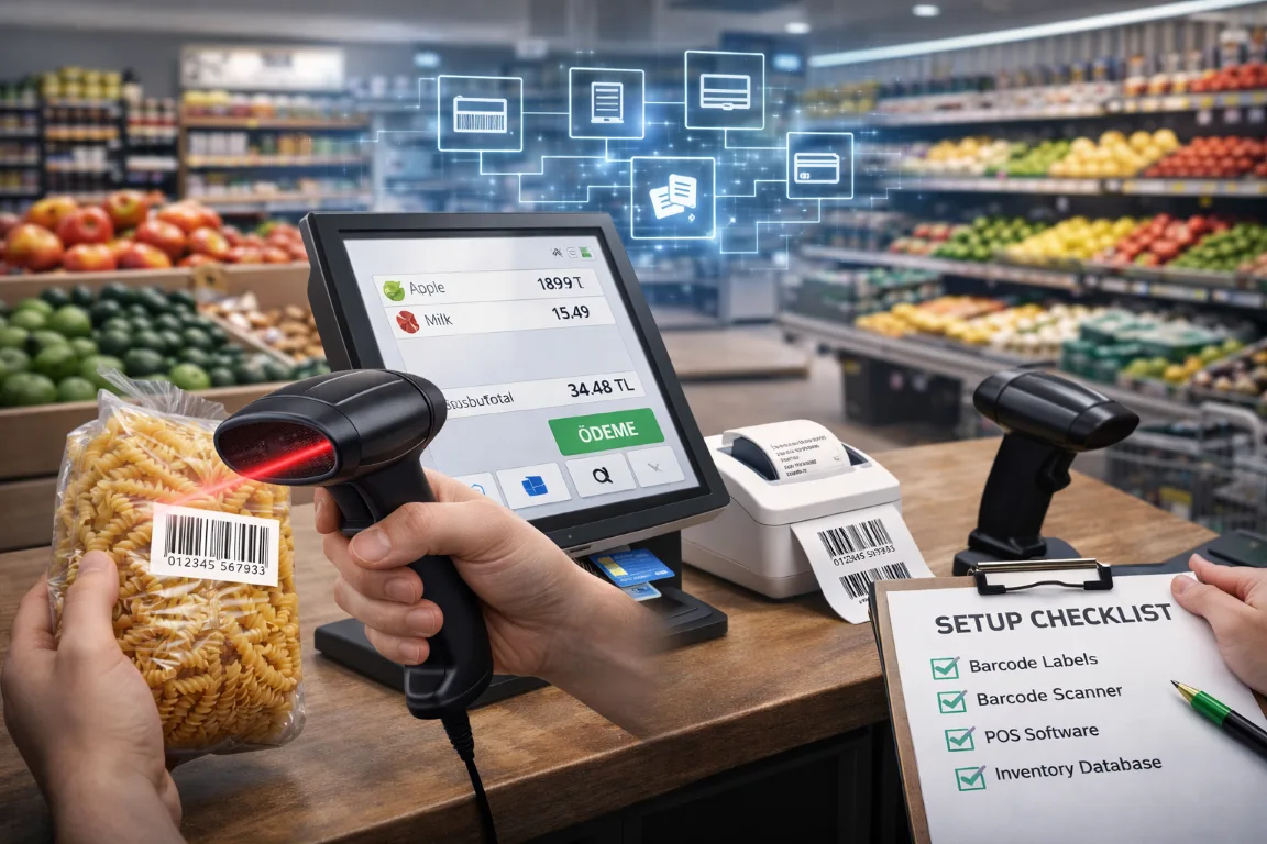Market barkod sistem nasıl kurulur?